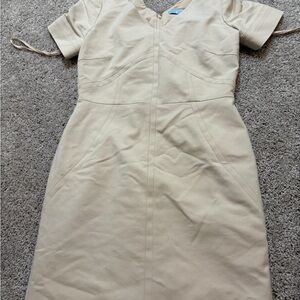 Antonio Melani Elegant Cream Dress